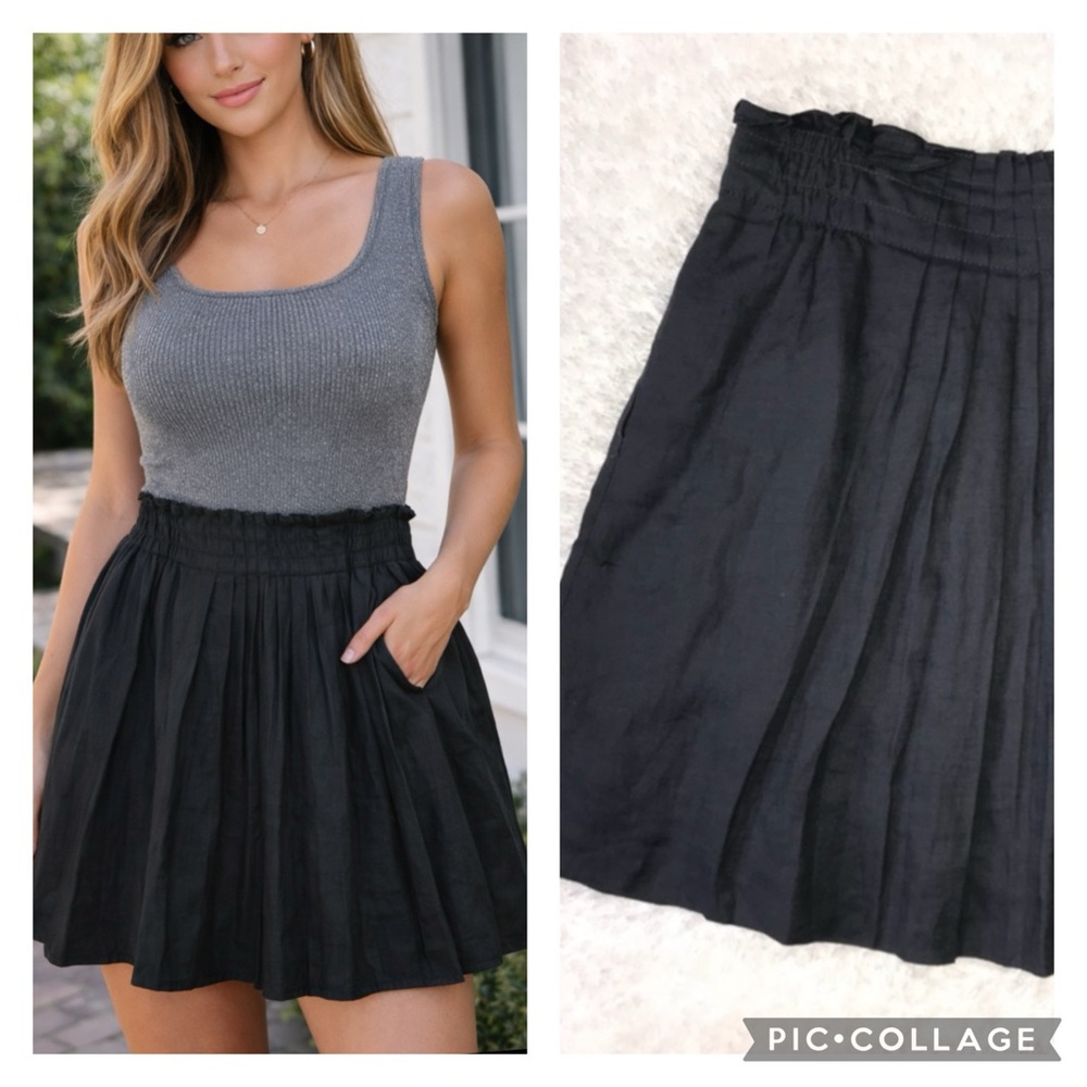 J.Crew Pleated skirt fully lined